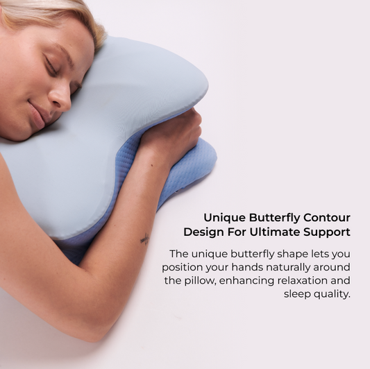 Neck Support Pillow, Premium Memory Foam - Derila Ergo